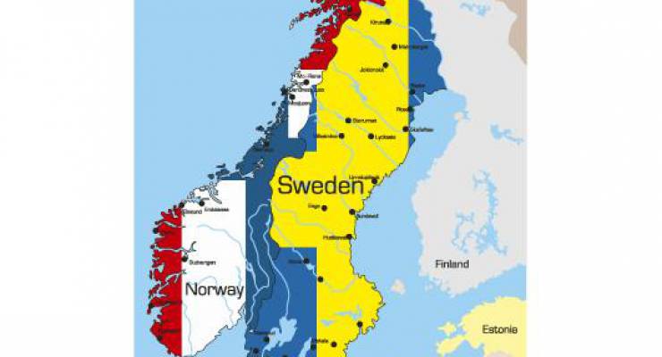 Norwegen und Schweden; Bild: shutterstock