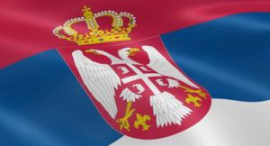 Serbische Flagge; Foto: shutterstock