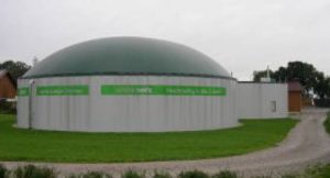 Biogasanlage; Foto: Hubert Fröhlich (Wiki Commons)