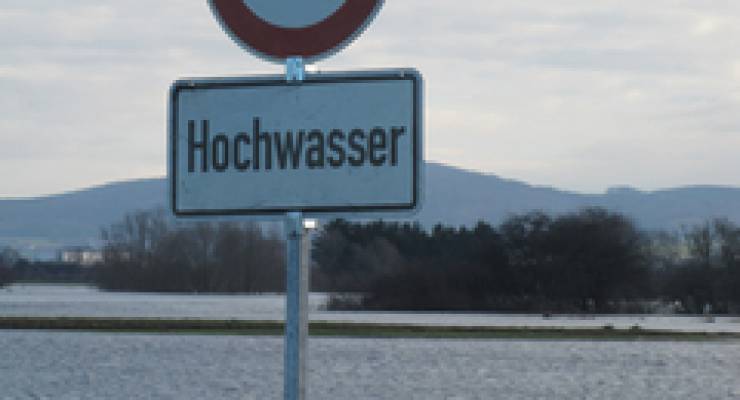 Hichwasser; Foto: Andrea H. (aboutpixel)