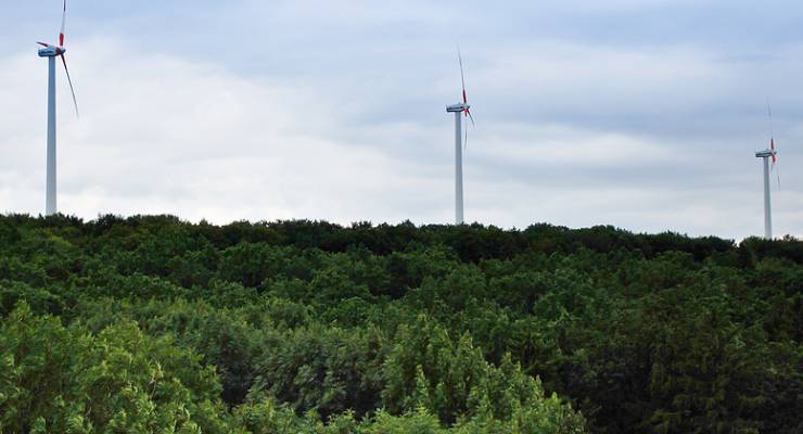 Windenergieanlagen im Wald