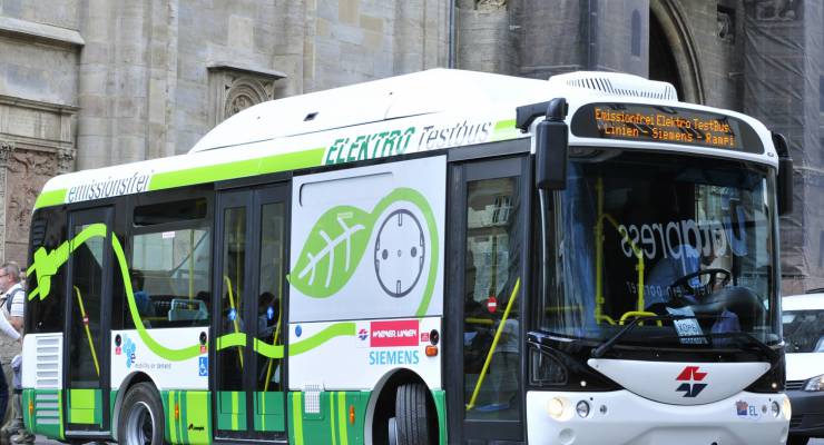 Linienbus in Wien