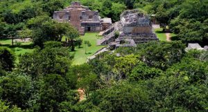 Maya-Stadt der Ek Balam, Yucatan, Mexiko