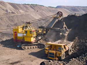 bigstock-Big-Yellow-Mining-Truck-14848442