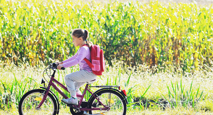 Die Freude am Radfahren sollte von Klein auf gelernt sein