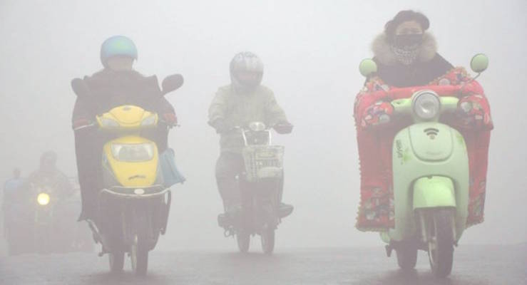 Smok und Umweltprobleme in China