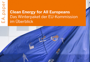 Clean Energy for Europeans Winterpaket Eurpäische Kommission