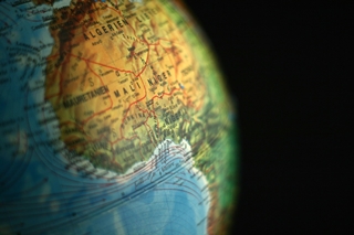 Globus Mali Niger