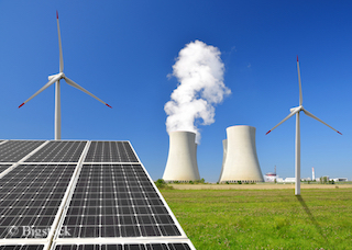 Anteil Erneuerbarer Energien in EU überholt Atomkraft
