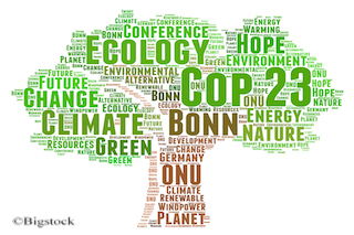 Die Weltklimakonferenz COP23 in Bonn soll 100 Prozent emissionsfrei werden.