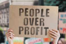 "People Over Profit"